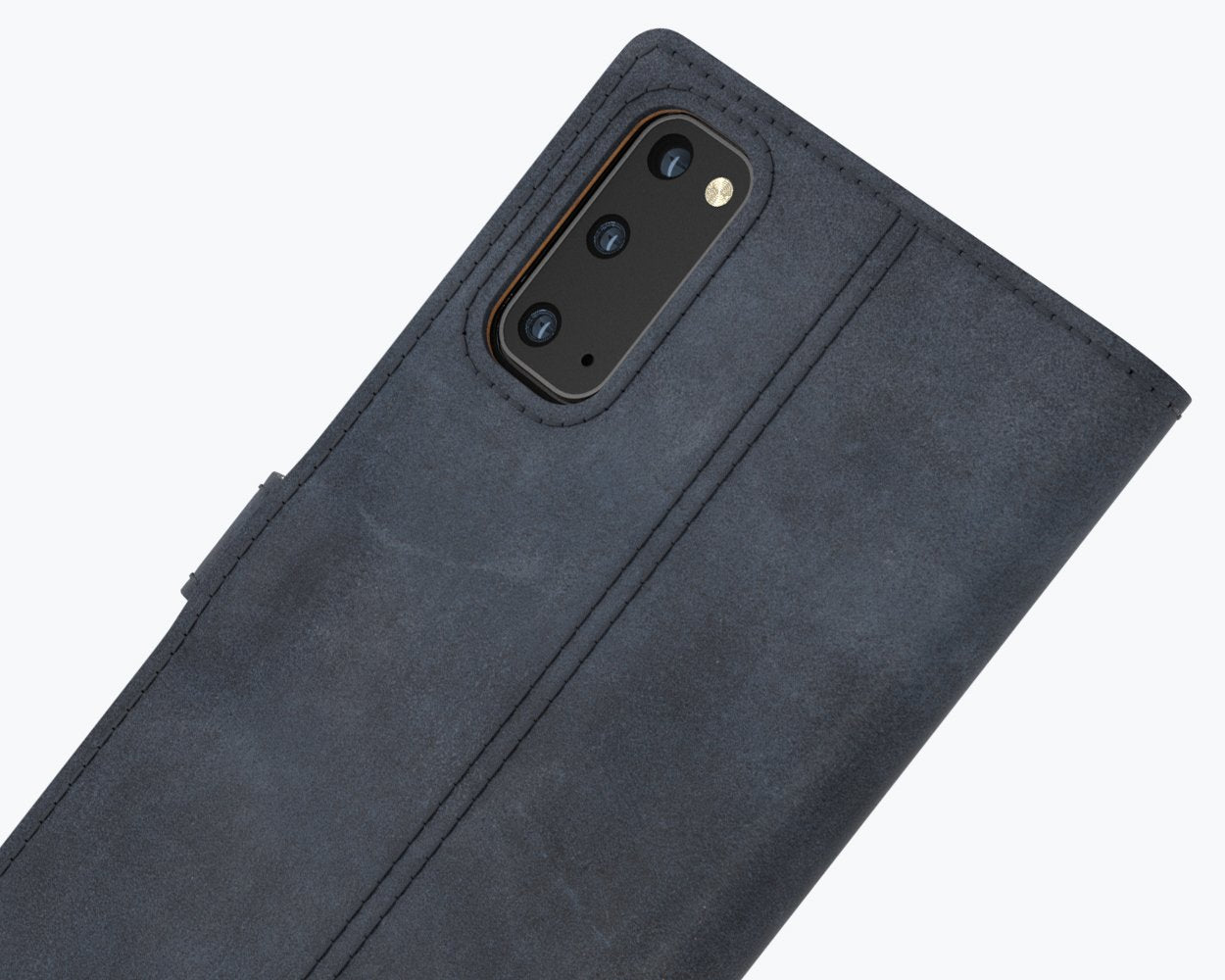 Étui portefeuille en cuir vintage - Samsung Galaxy S20