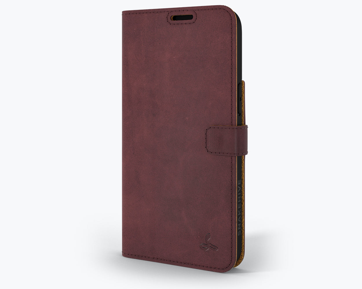 Étui portefeuille en cuir vintage - Apple iPhone 14 Pro
