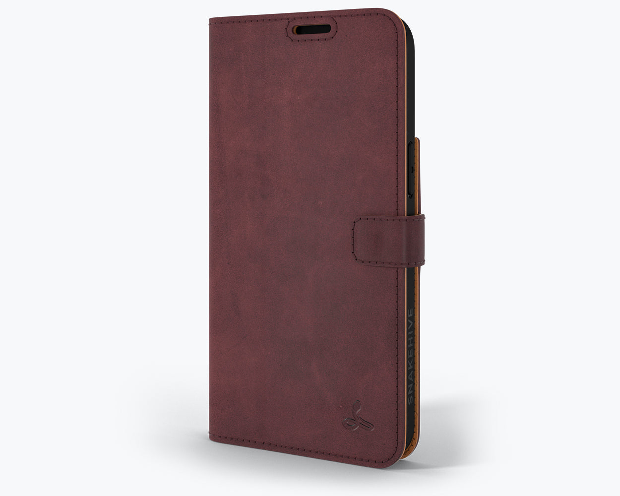 Étui portefeuille en cuir vintage - Apple iPhone 14 Pro Max