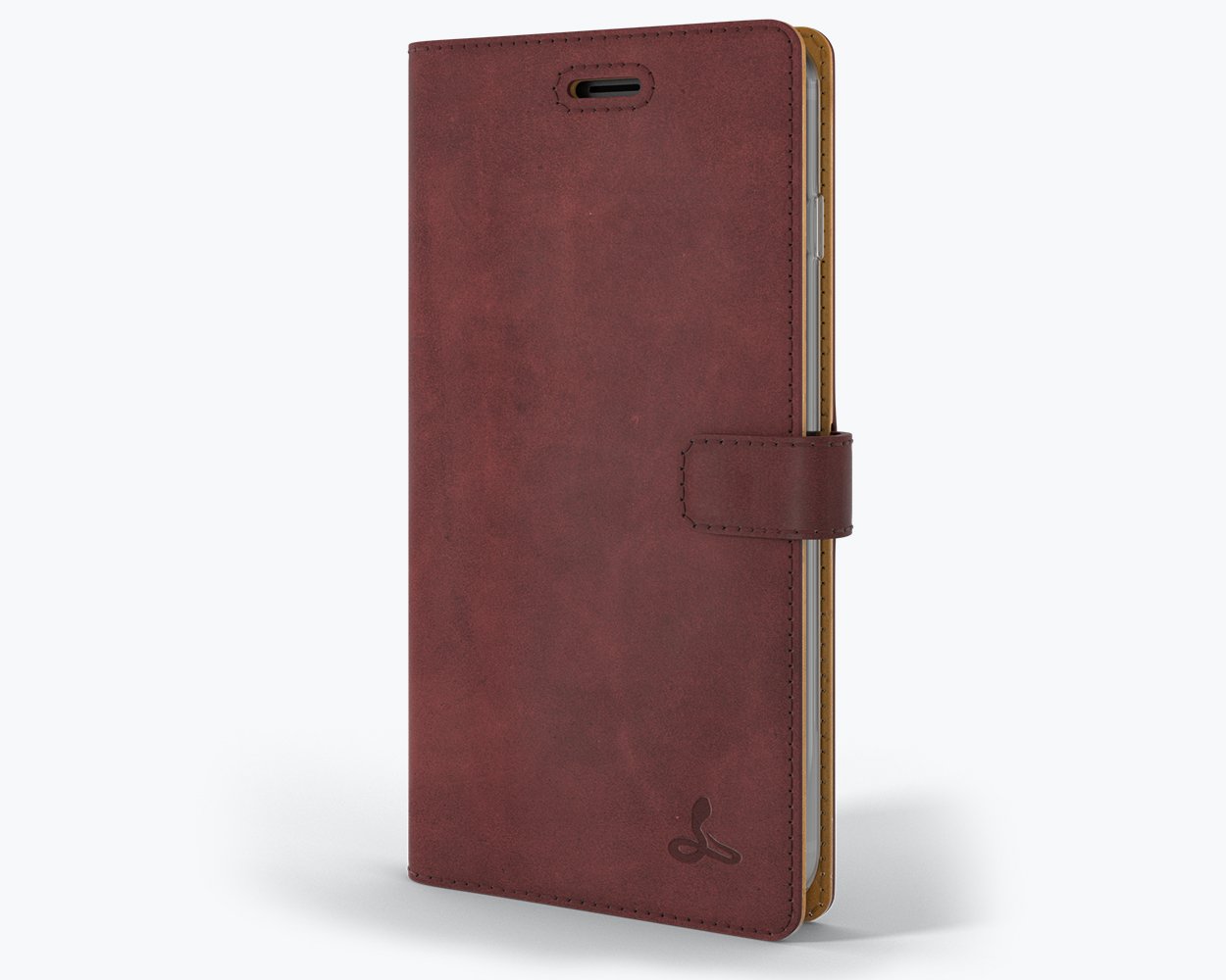 Étui portefeuille en cuir vintage - Apple iPhone 7 Plus