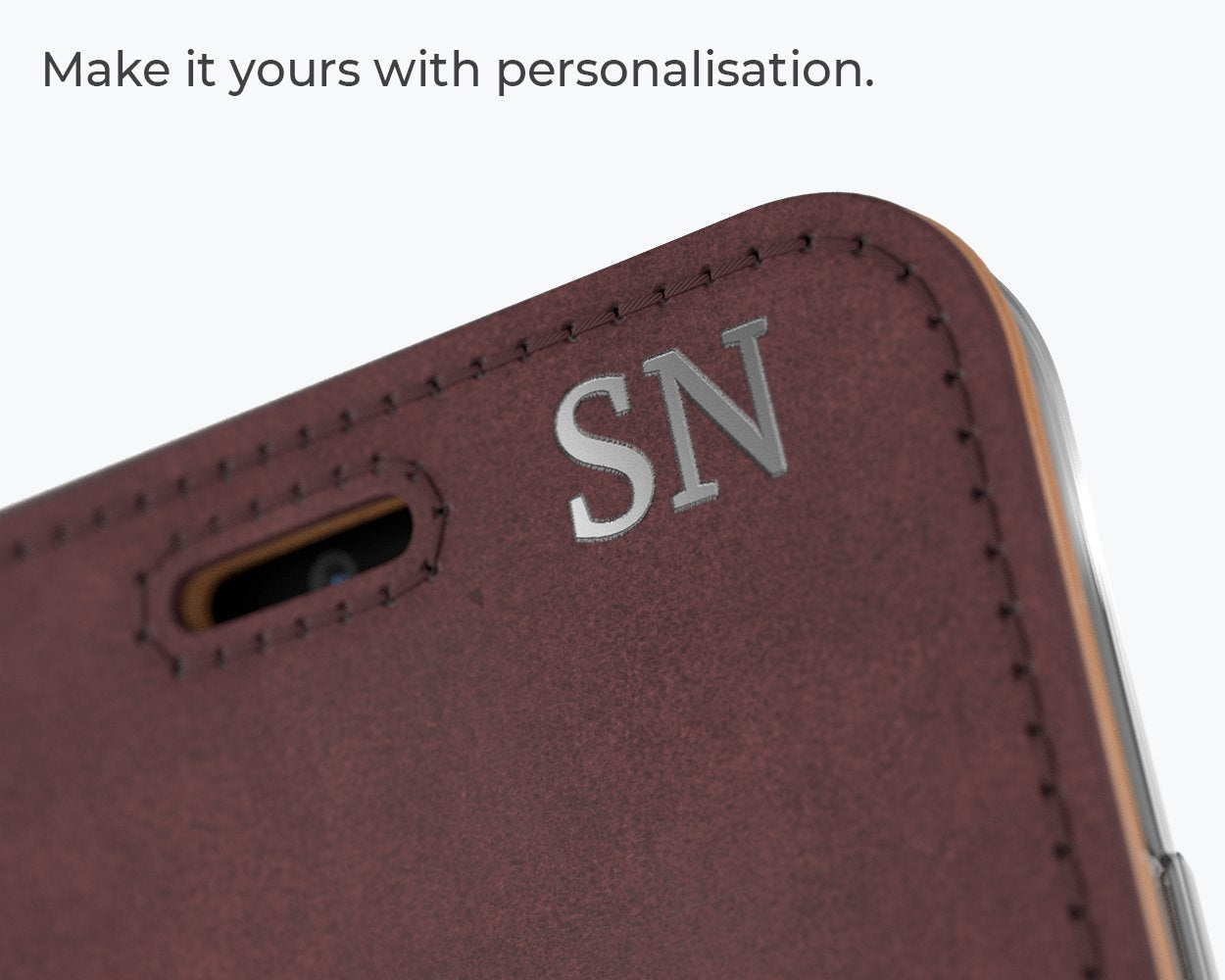 Étui portefeuille en cuir vintage - Samsung Galaxy S21 Plus