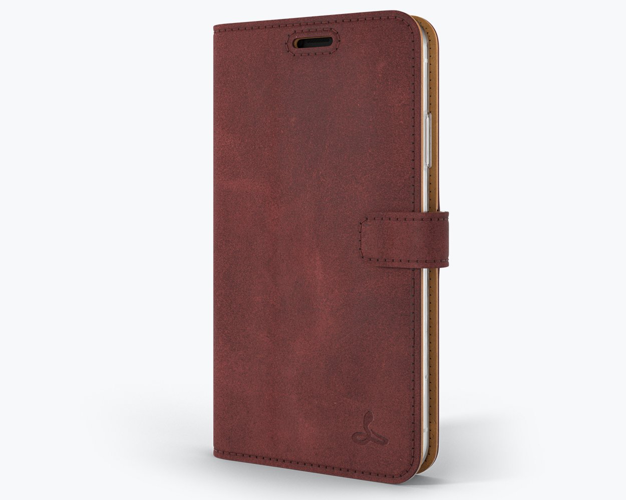 Étui portefeuille en cuir vintage - Apple iPhone XR