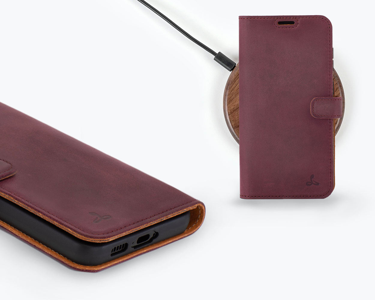 Samsung Galaxy S23 Plus - Vintage Leather Wallet Phone Case