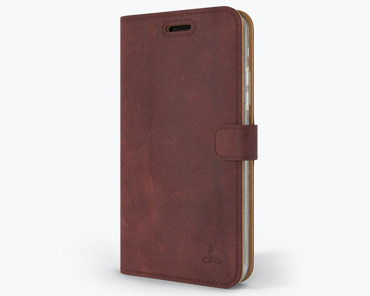 Étui portefeuille en cuir vintage - Apple iPhone XS Max