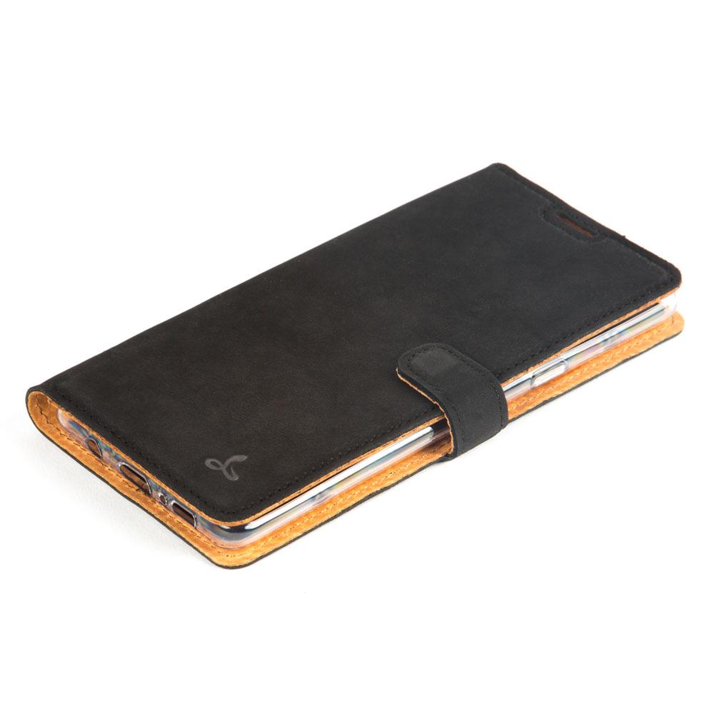 Étui portefeuille en cuir vintage - Samsung Galaxy S10