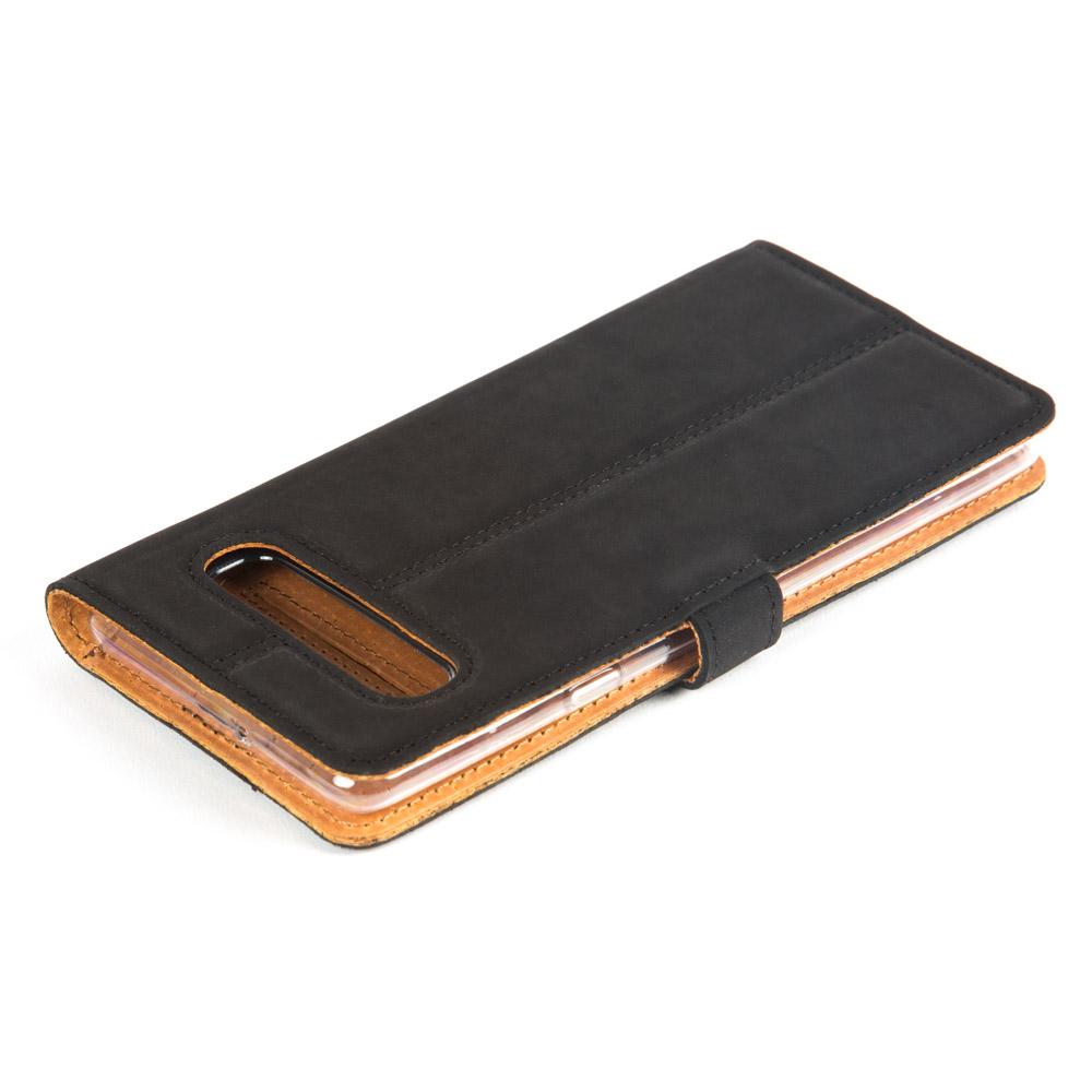 Étui portefeuille en cuir vintage - Samsung Galaxy S10