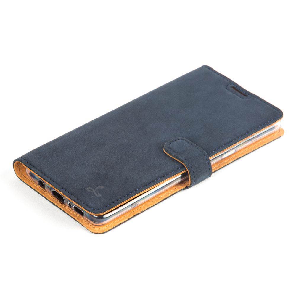 Étui portefeuille en cuir vintage - Samsung Galaxy S10