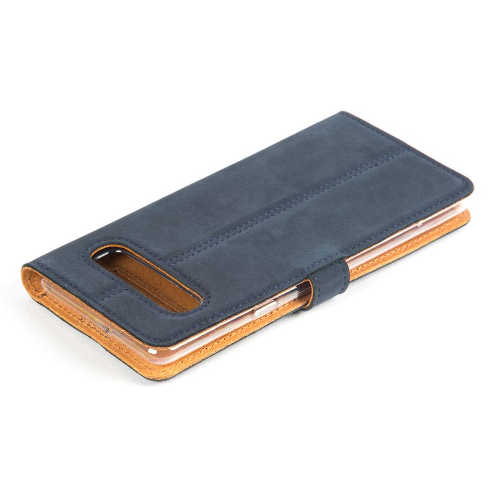 Étui portefeuille en cuir vintage - Samsung Galaxy S10 E