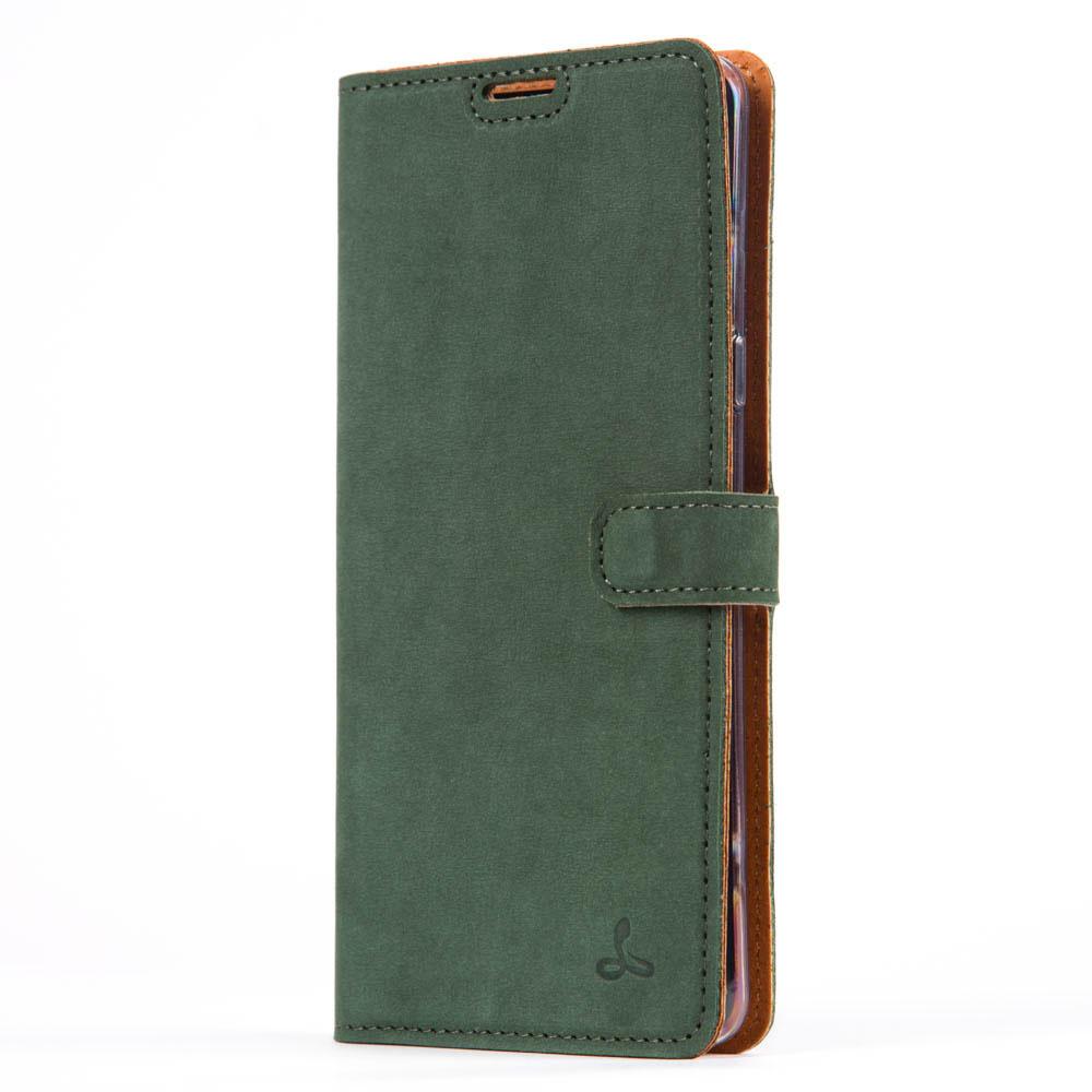 Étui portefeuille en cuir vintage - Samsung Galaxy S10