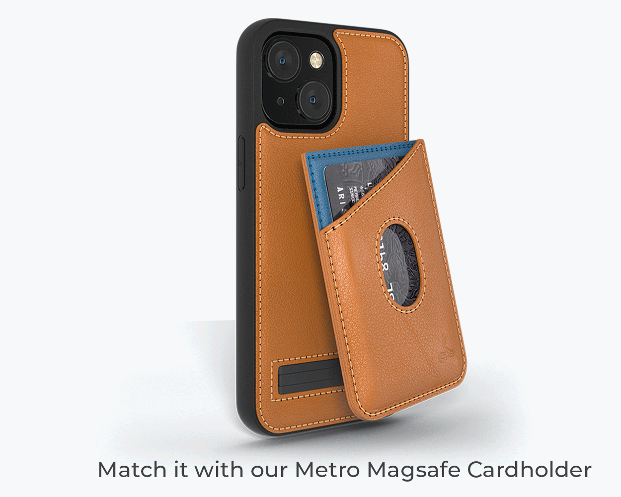 Étui en cuir Metro - Apple iPhone 13