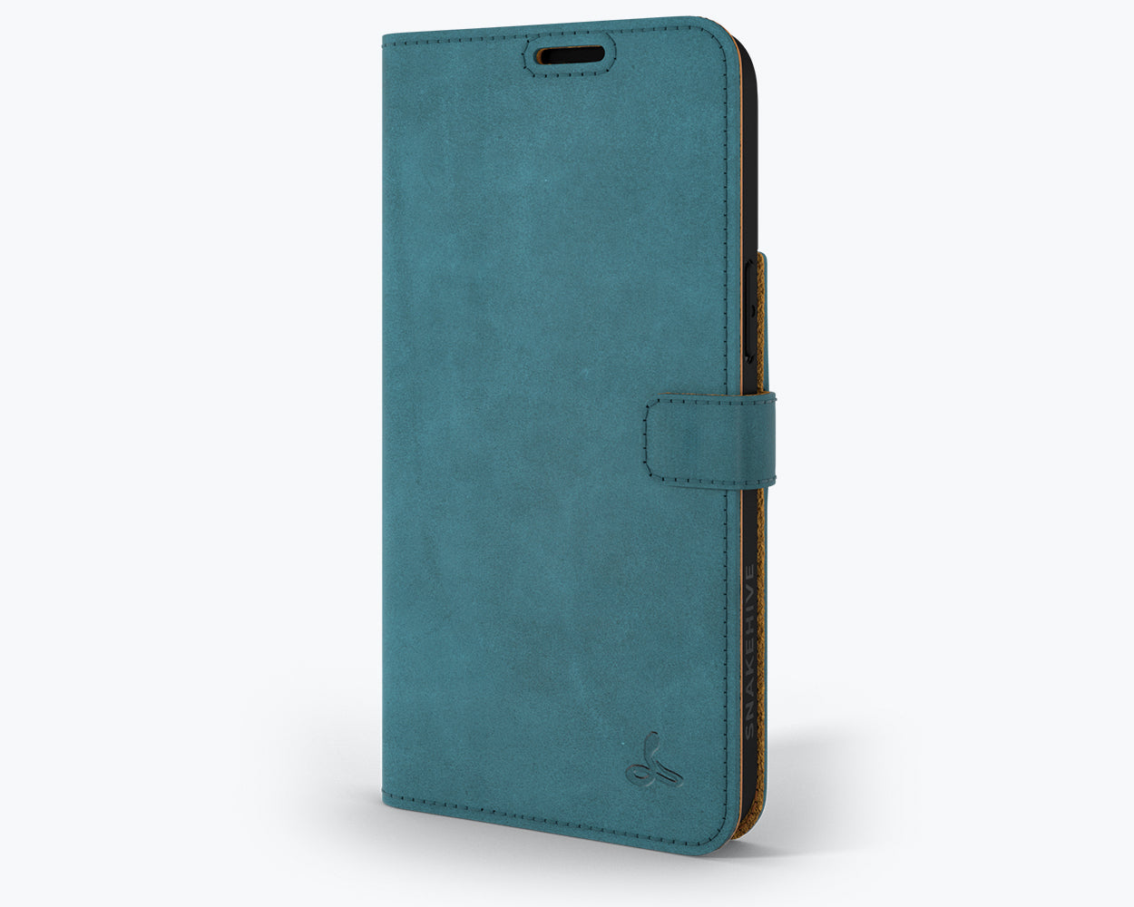 Étui portefeuille en cuir vintage - Apple iPhone 14 Pro