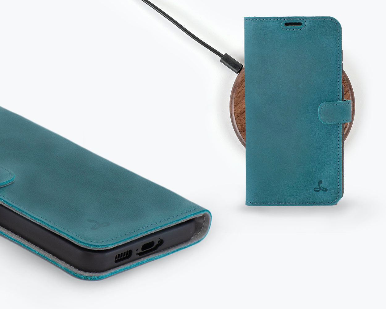 Samsung Galaxy S23 Plus - Vintage Leather Wallet Phone Case