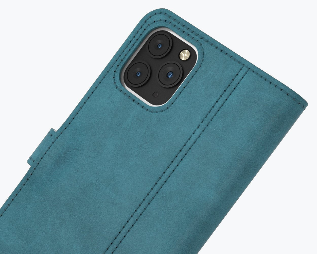 Étui portefeuille en cuir vintage - Apple iPhone 12 Pro Max