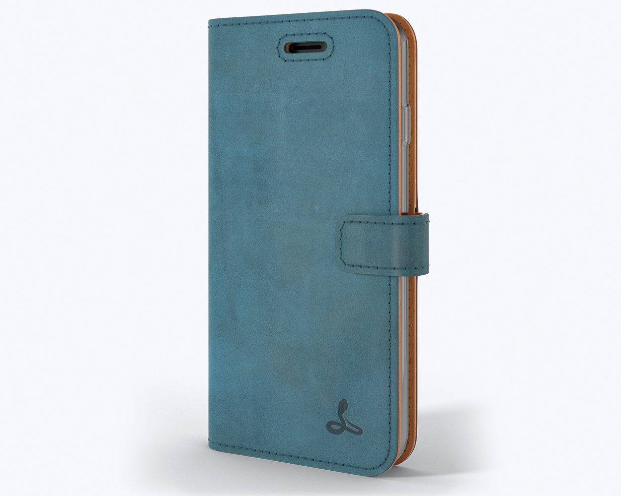 Apple iPhone 8 - Vintage Leather Wallet Phone Case