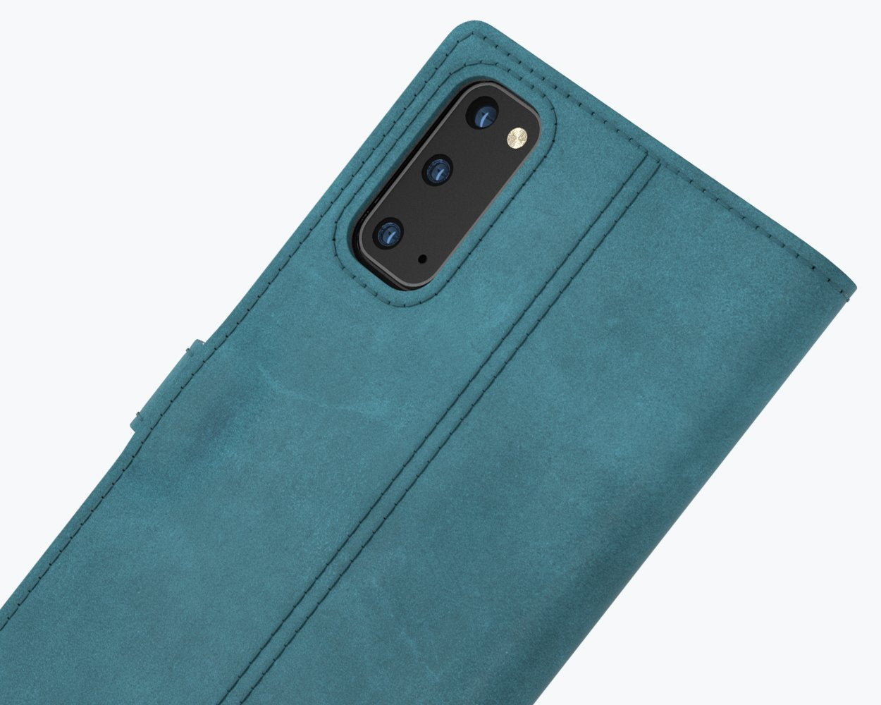 Étui portefeuille en cuir vintage - Samsung Galaxy S20 FE