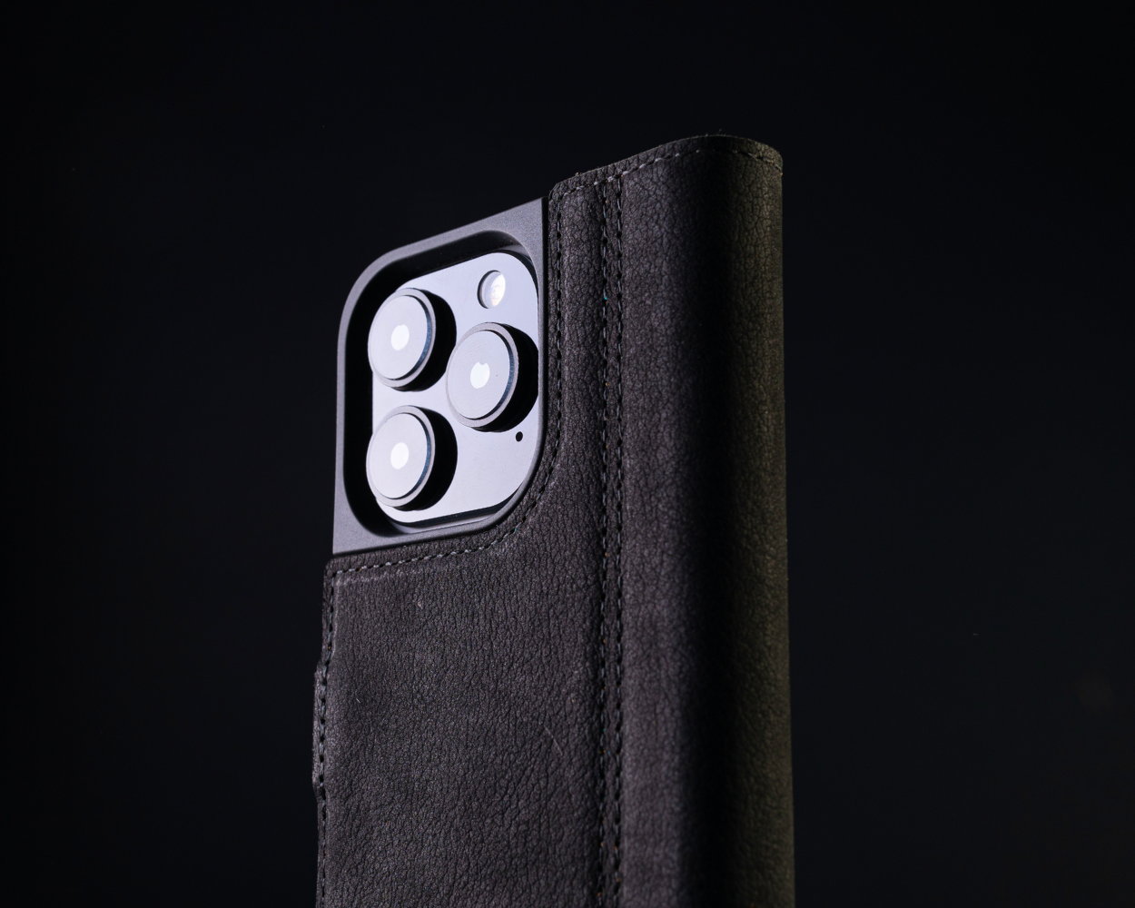 Apple iPhone 16 Pro - Vintage Leather Wallet Phone Case