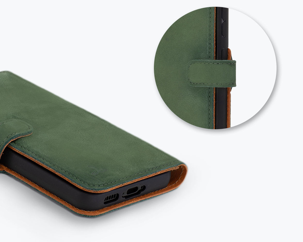 Samsung Galaxy S24 - Vintage Leather Wallet