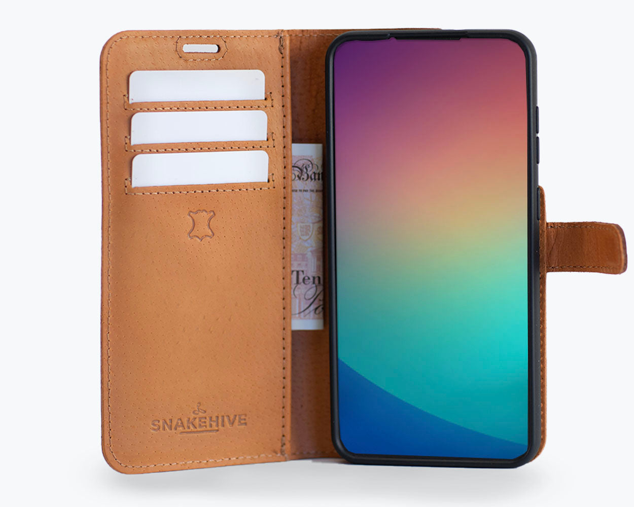 Samsung Galaxy S24 Plus - Vintage Leather Wallet