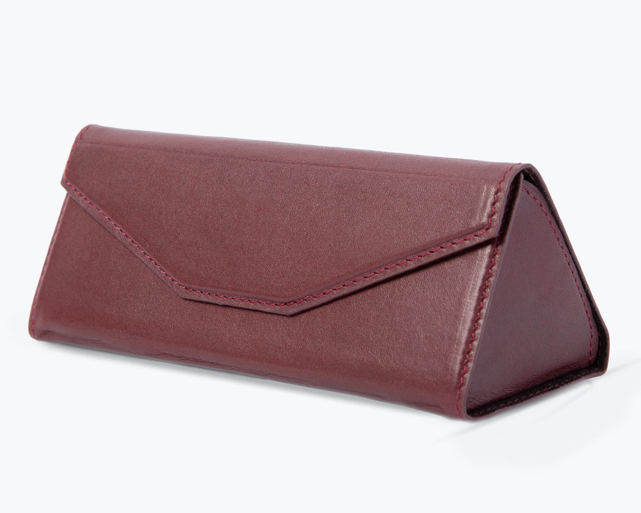 Metro Foldable Leather Glasses Case