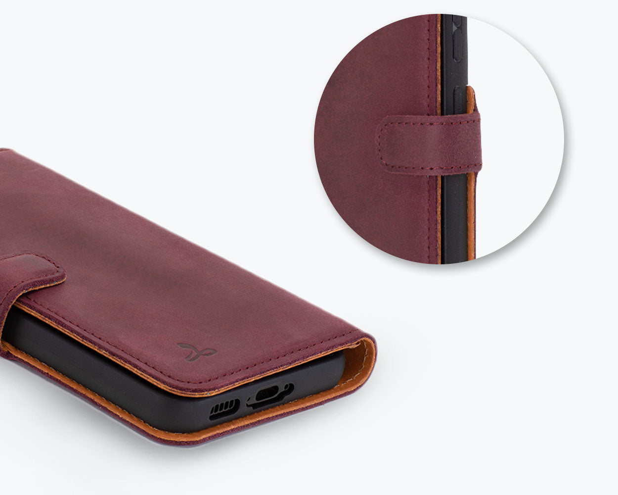 Samsung Galaxy S24 - Vintage Leather Wallet