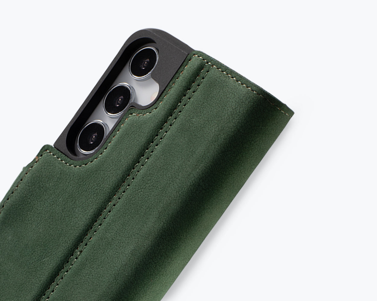 Samsung Galaxy S24 - Vintage Leather Wallet Phone Case