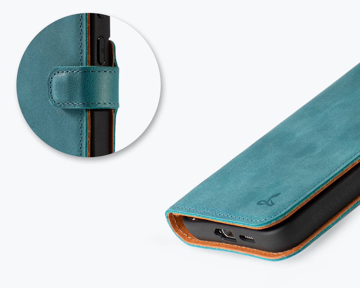 Samsung Galaxy S25 Ultra - Vintage Leather Wallet Phone Case
