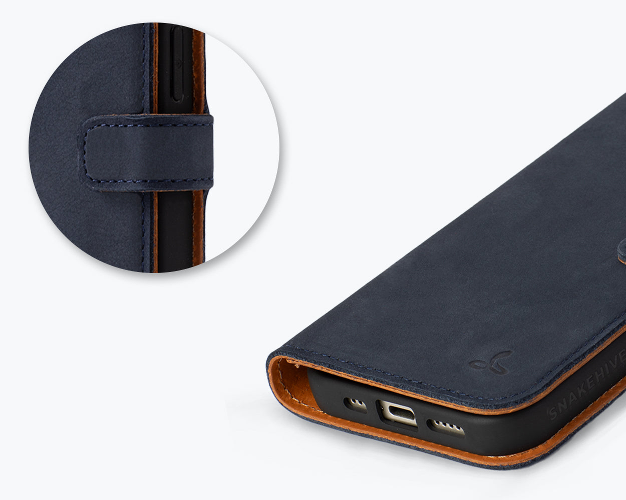 Apple iPhone 16 Pro - Vintage Leather Wallet