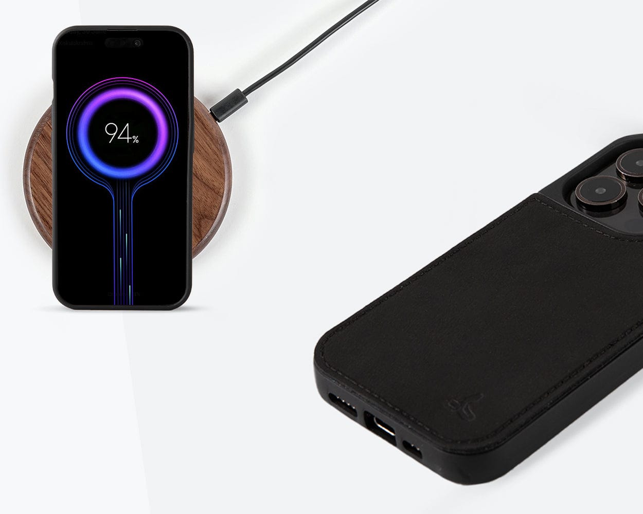 Apple iPhone 15 Pro - Vintage Leather Back Case