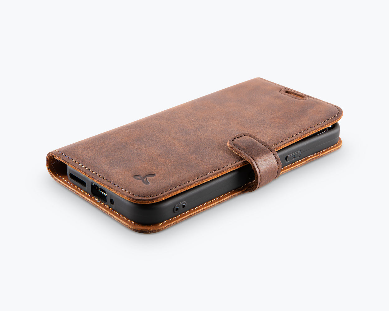 Google Pixel 9 Pro - Vintage Leather Wallet