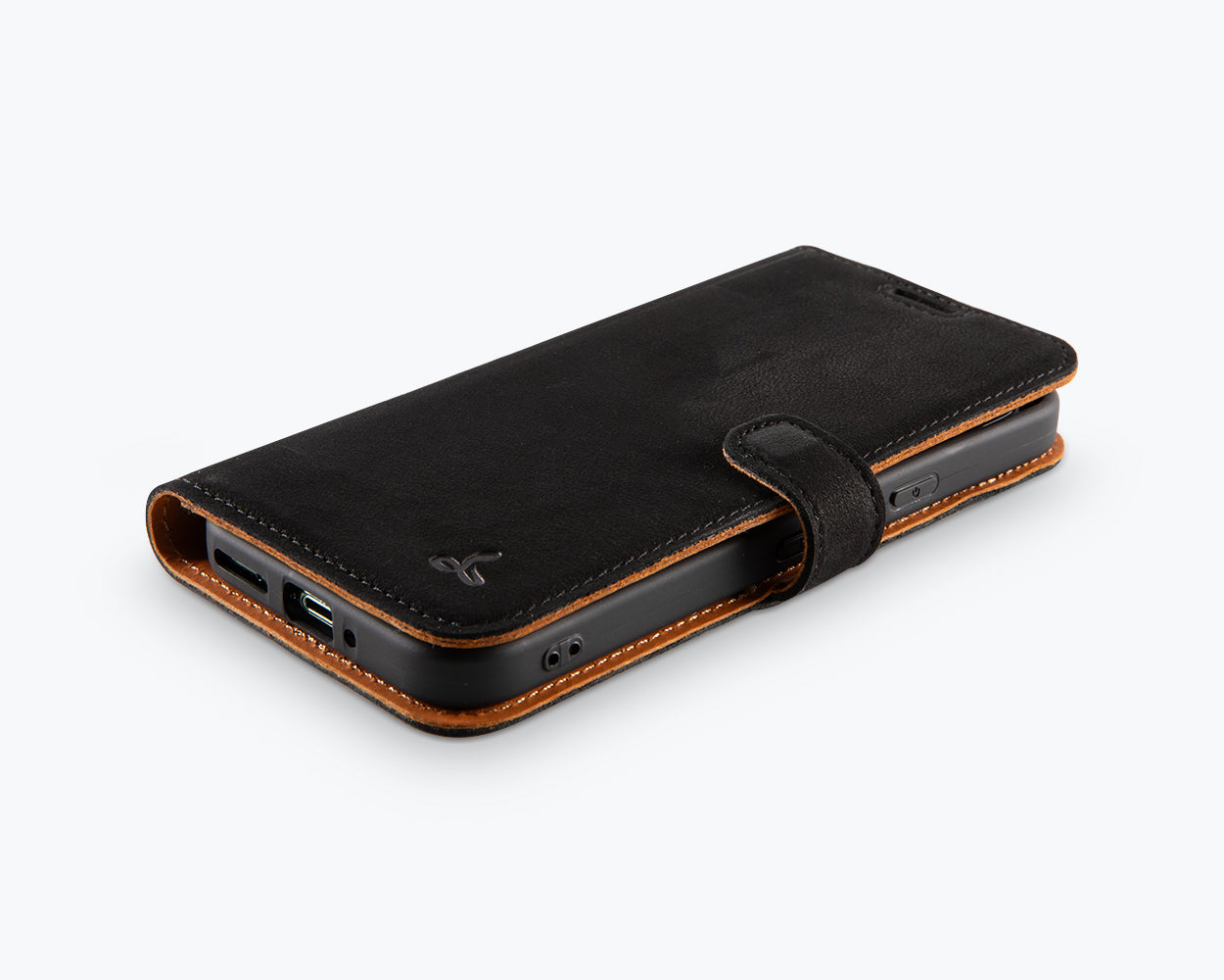 Google Pixel 9 Pro - Vintage Leather Wallet