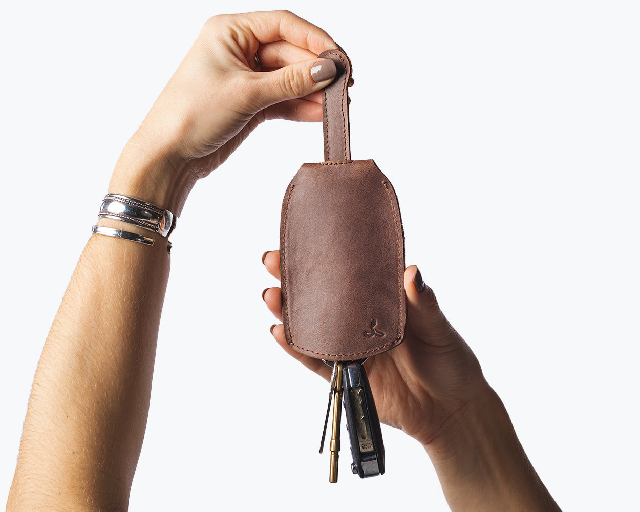 Vintage Leather Key Pouch