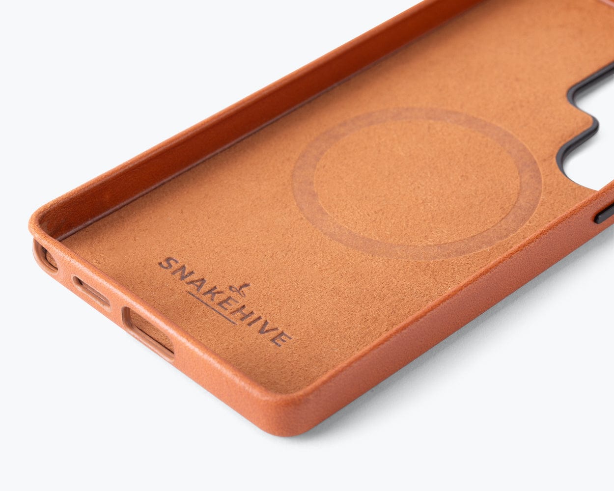 Samsung Galaxy S25 Ultra - Metro Leather Bumper Phone Case
