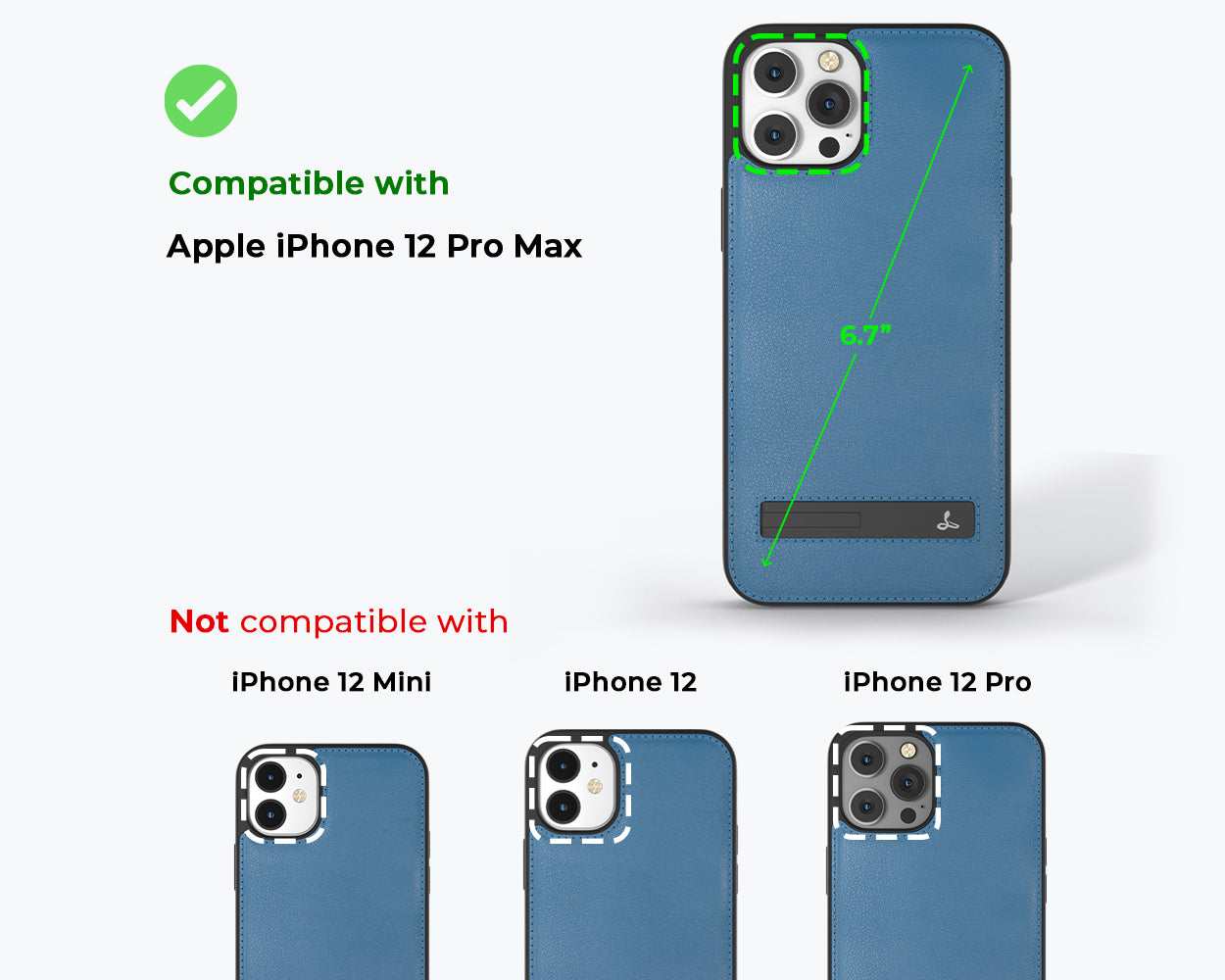 Étui en cuir Metro - Apple iPhone 12 Pro Max
