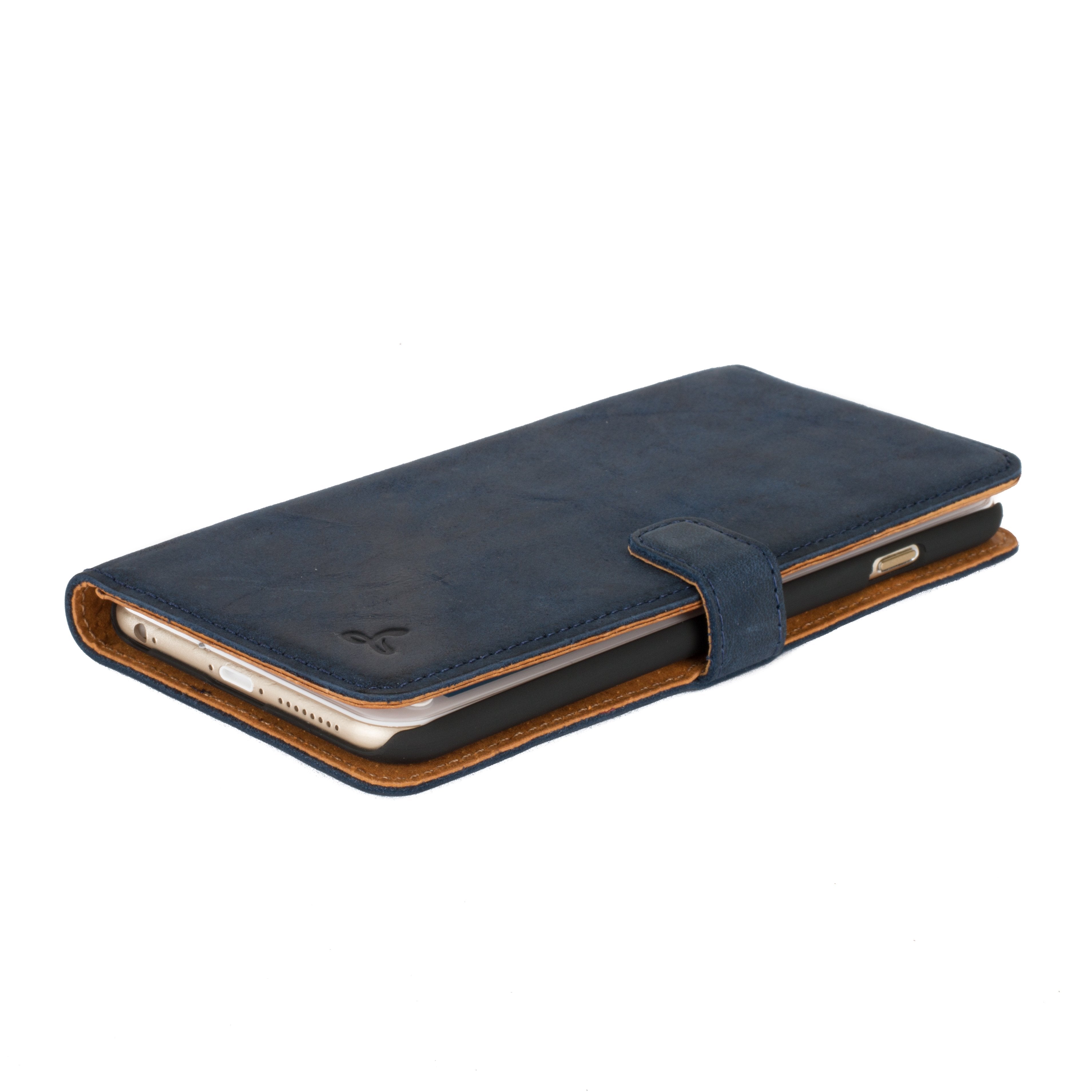 Apple iPhone 6/6S Plus - Vintage Leather Wallet Phone Case
