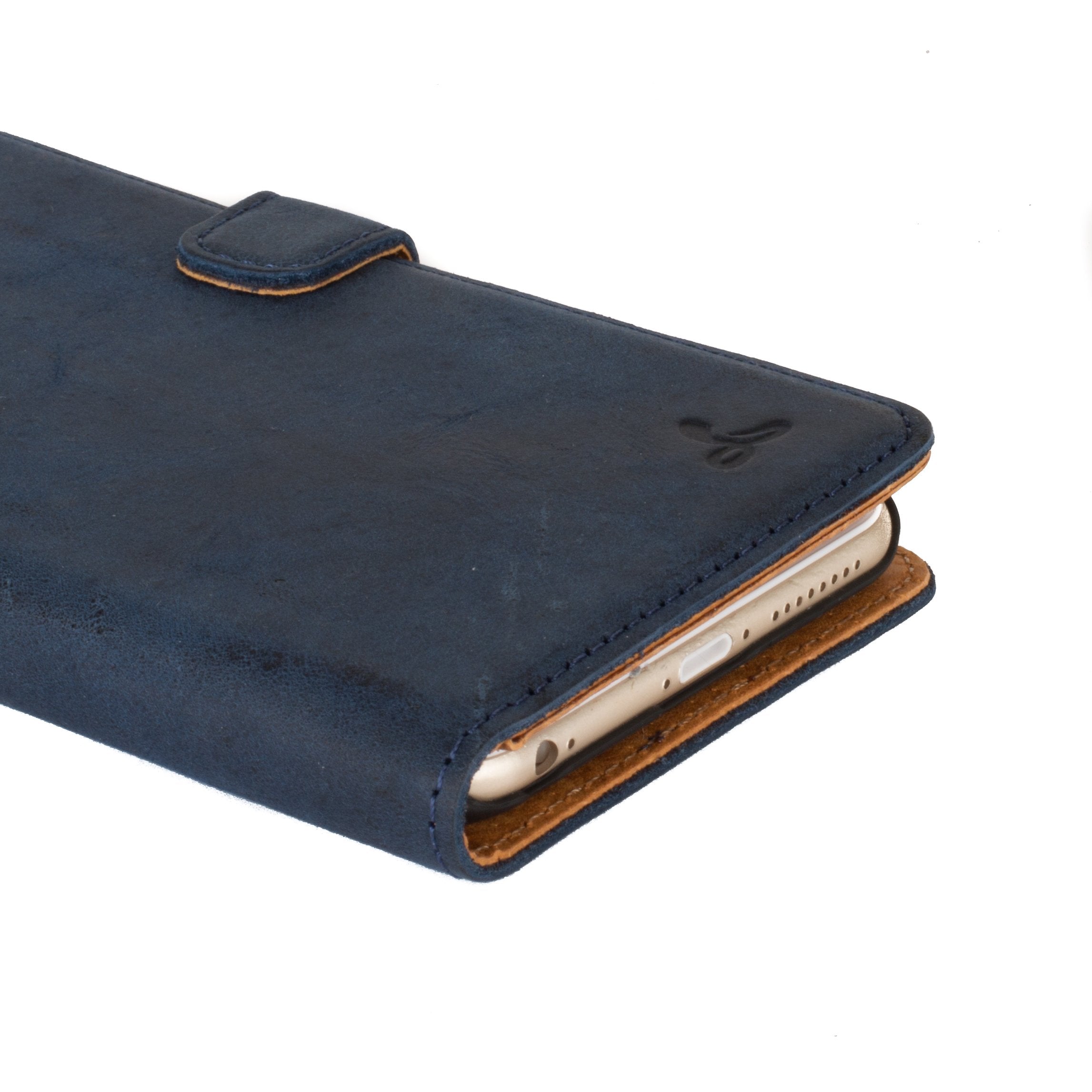 Apple iPhone 6/6S Plus - Vintage Leather Wallet Phone Case