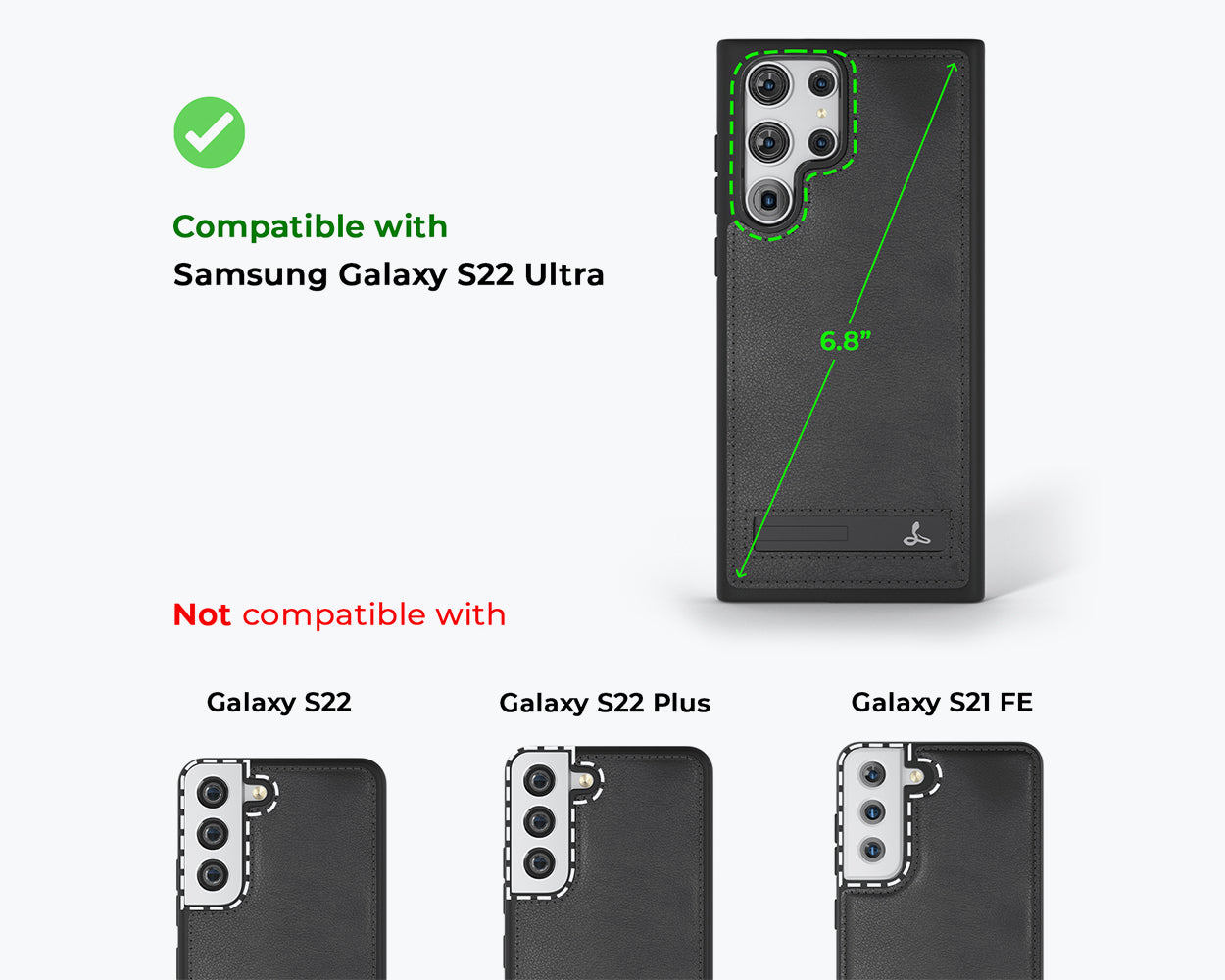 Étui en cuir Metro - Samsung Galaxy S22 Ultra