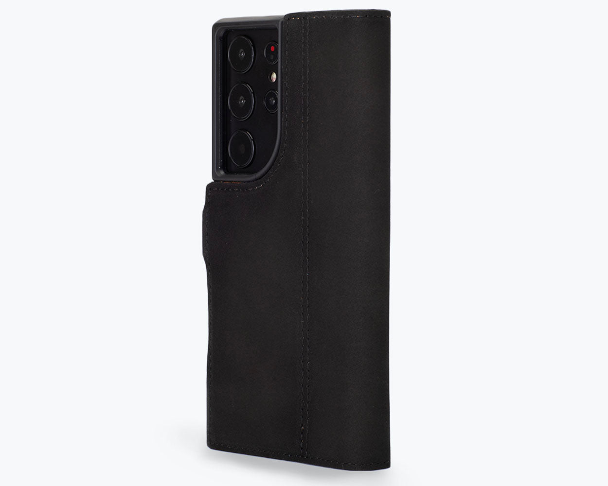 Samsung Galaxy S23 Ultra - Vintage Leather Wallet Phone Case