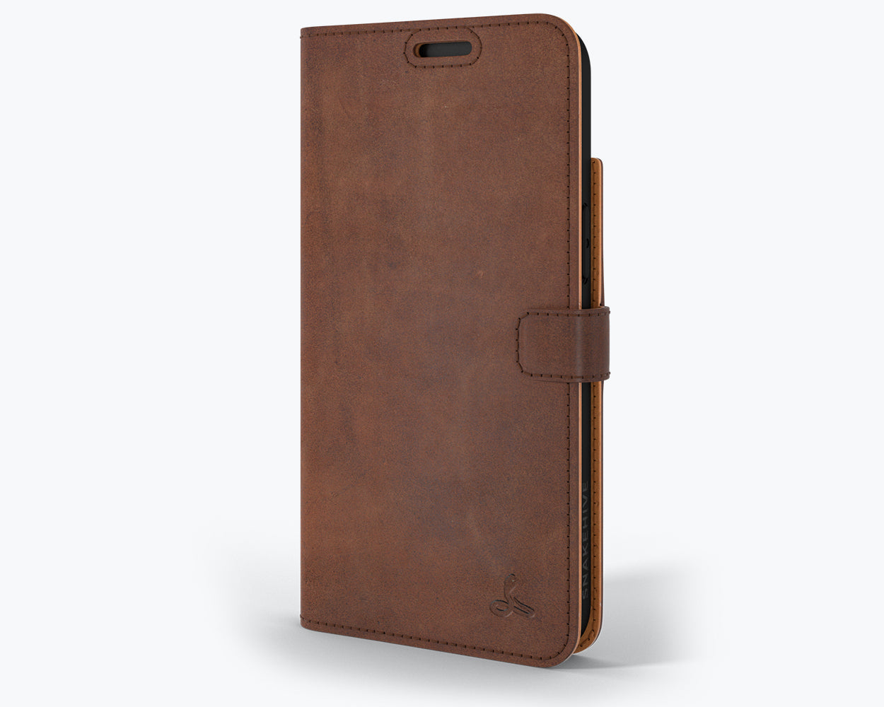 Étui portefeuille en cuir vintage - Apple iPhone 14 Plus