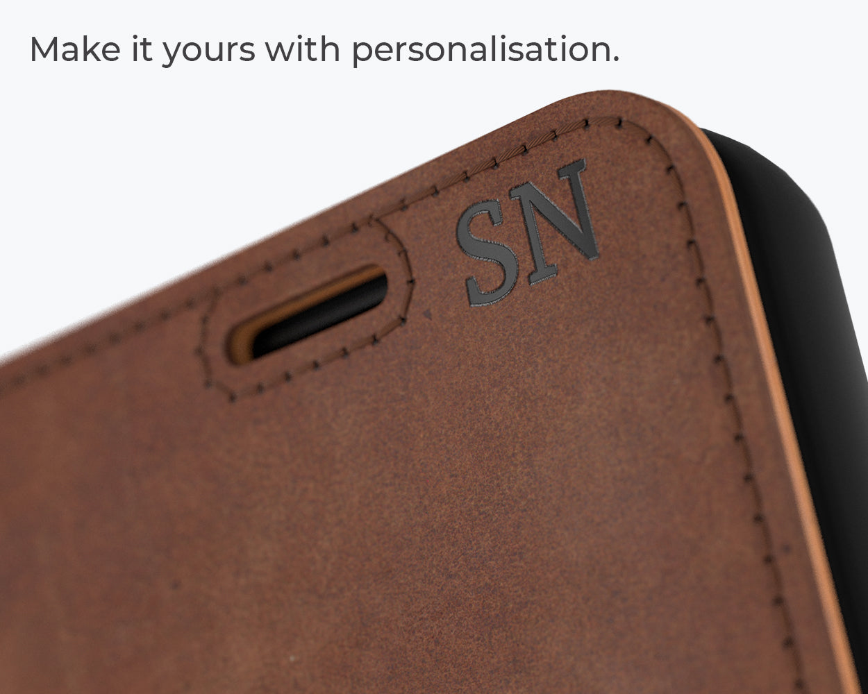 Étui portefeuille en cuir vintage - Samsung Galaxy S23 Plus