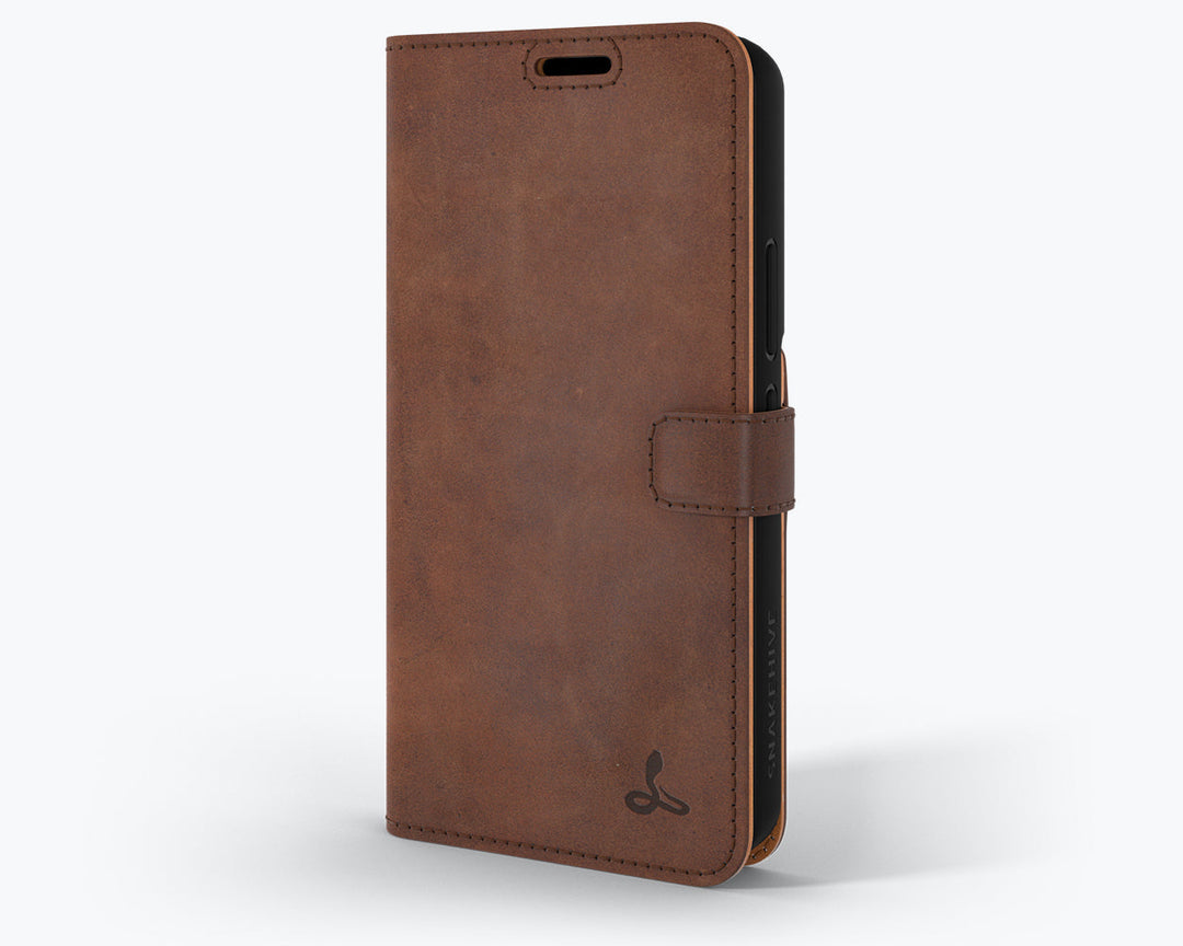 Samsung Galaxy S22, Leather Wallet Case