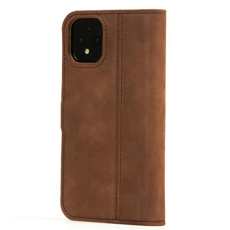 Google Pixel 4 - Vintage Leather Wallet Phone Case