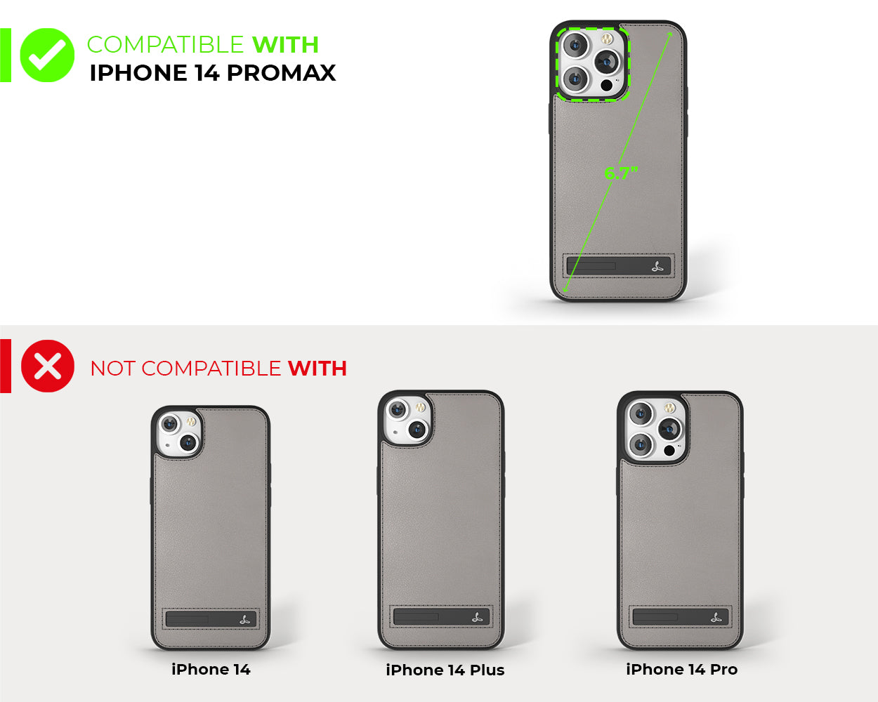 Apple iPhone 14 Pro Max - Metro Leather Phone Case