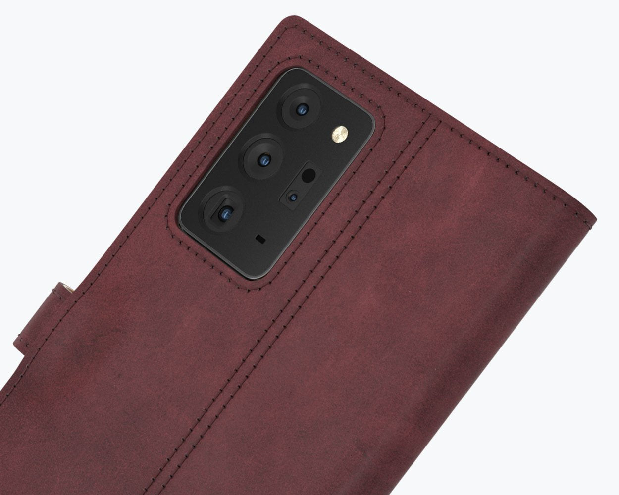 Étui portefeuille en cuir vintage - Samsung Galaxy Note 20 Ultra