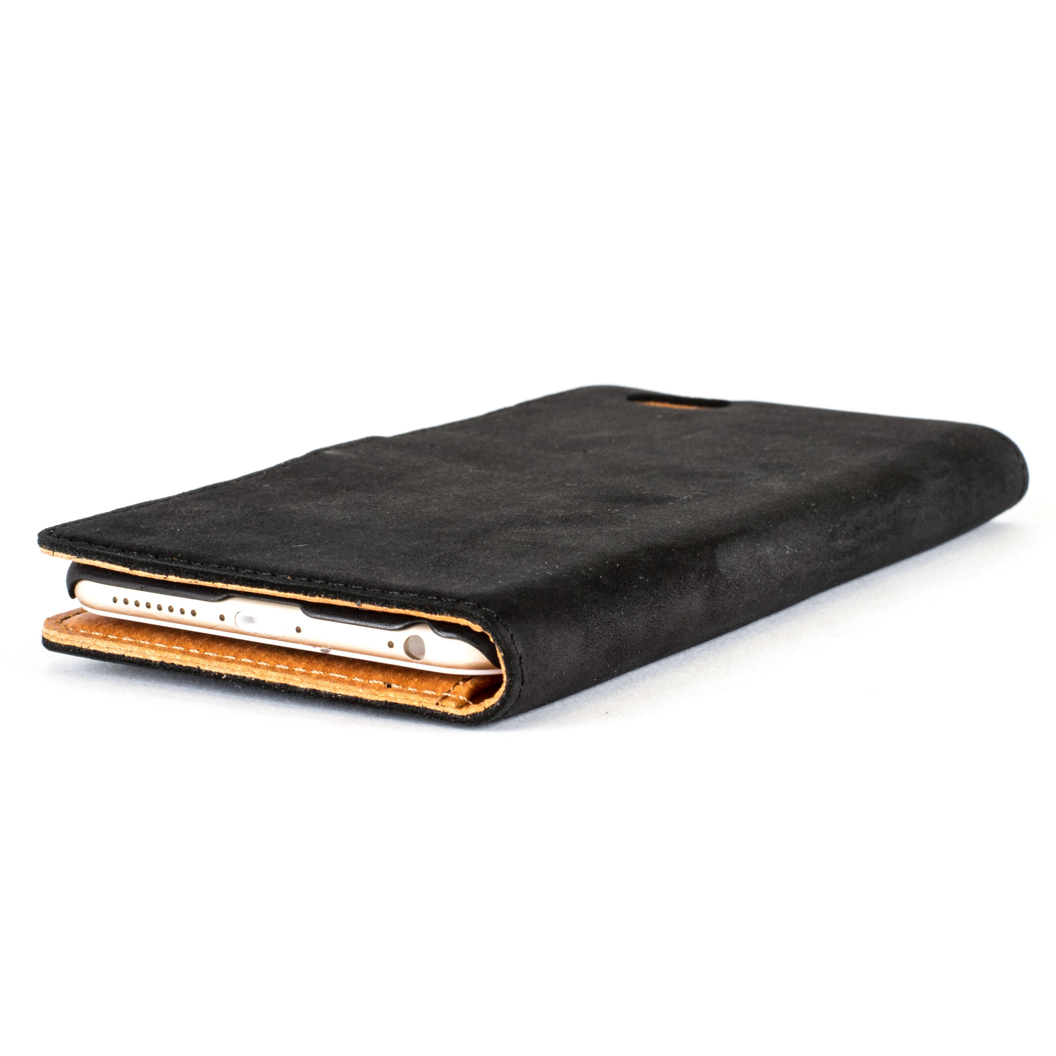 Apple iPhone 6/6S Plus - Vintage Leather Wallet Phone Case